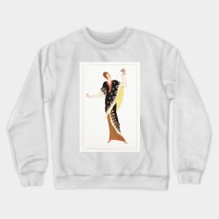 Woman in a black tubular dress (1912) Crewneck Sweatshirt